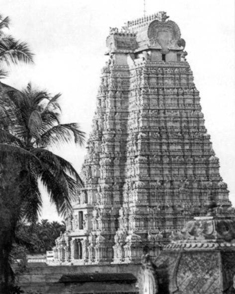 Die höchste Tempelpyramide Indiens in Rangaksetra